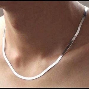 14K white Gold necklace